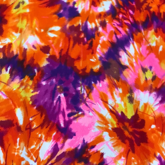 ๐บSOLD๐บVintage 70s floral Bell bottom palazzo Jumpsuit - Picture 8 of 8